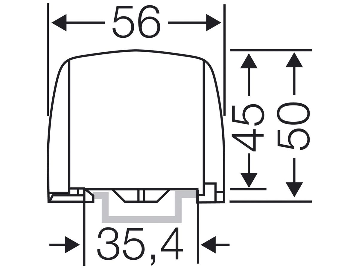 Hauptleiter-Klemme Hensel 3P KKL34