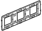 Befestigungsplatte für Batibox Legrand 1×2×3 Module