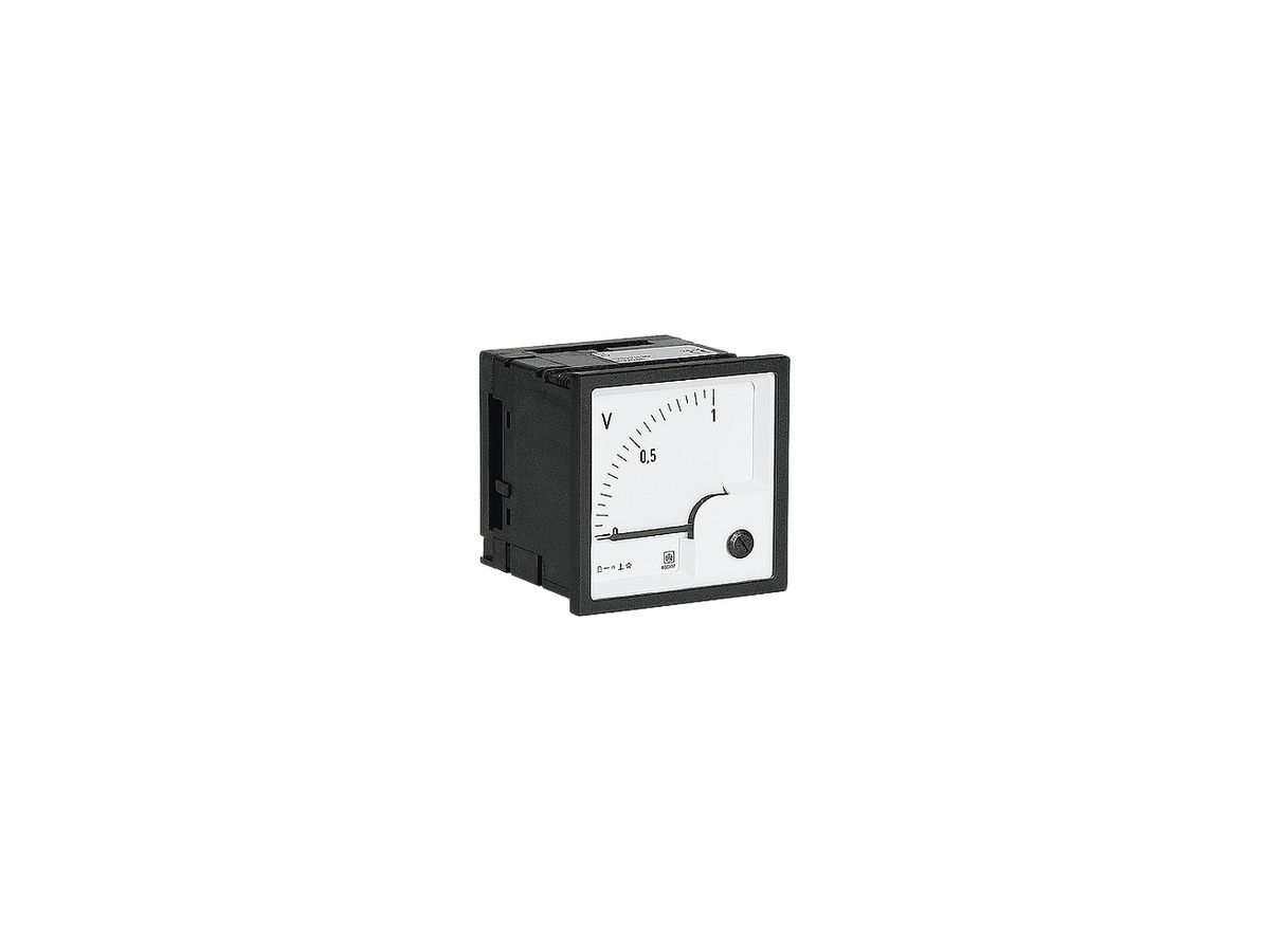 EB-Voltmeter ISKRA BQ0307 6V, 6V (DC), Klasse 1.5, 72×72mm