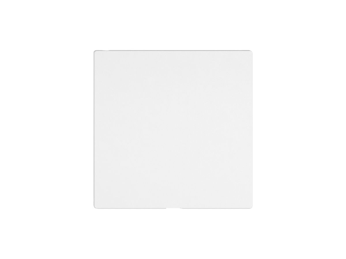 Blindabdeckung Feller EDIZIO.liv Wiser 60×60mm weiss