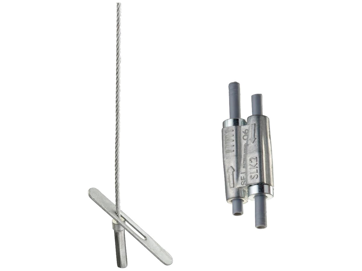 Aufhängung CADDY SPEED LINK SLK, Kippelement, 1.5mm, L=2m, verzinkt