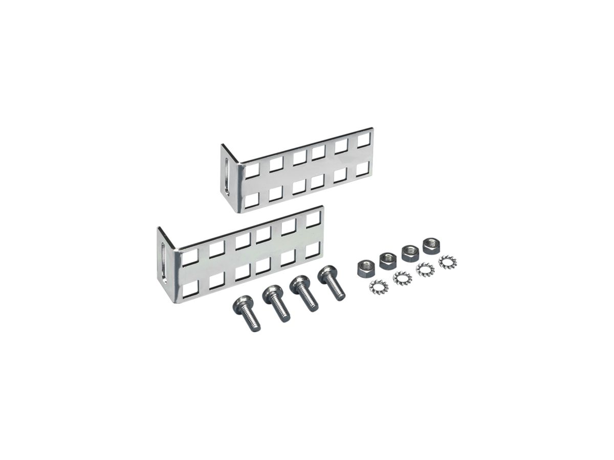Befestigungssatz Rittal DK 7246.420 19" 2HE Stahl 2Stk