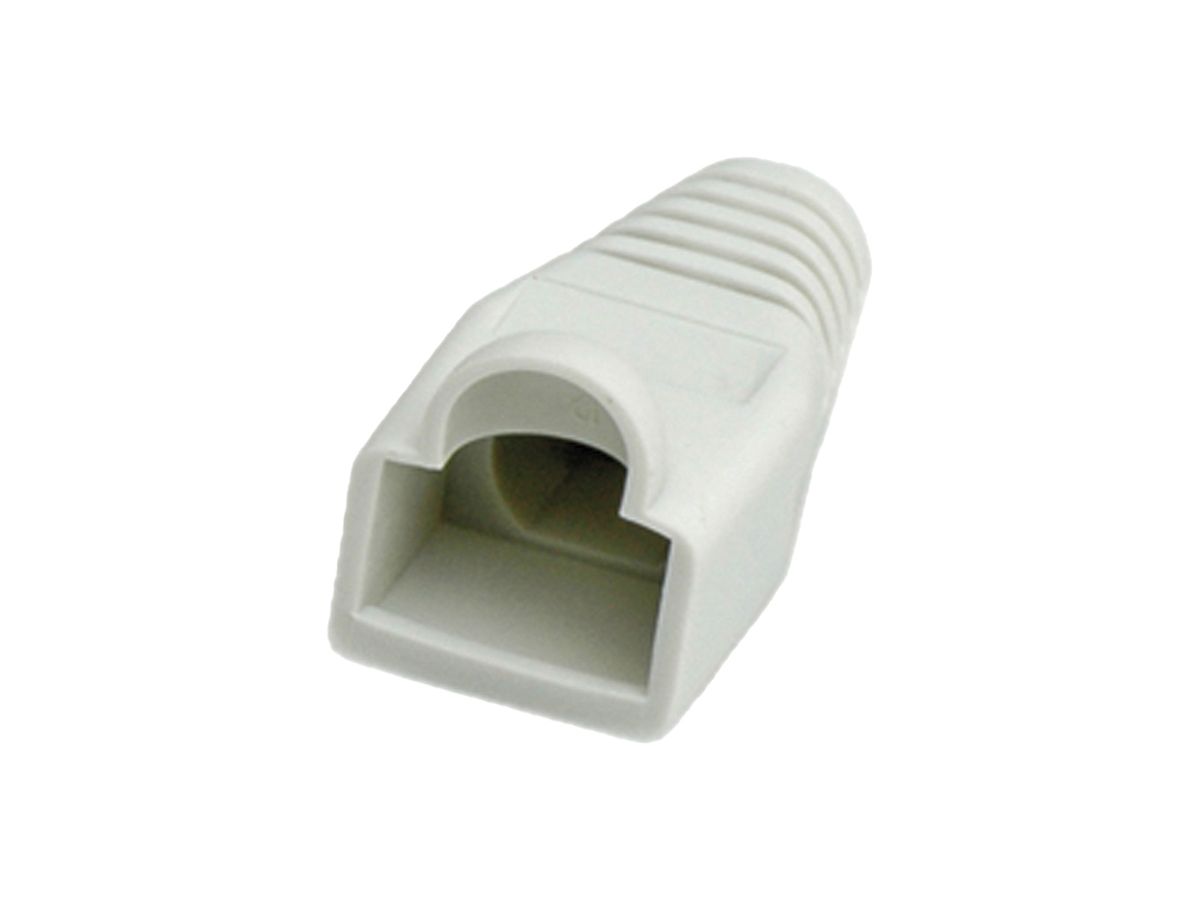 Knickschutz ROLINE RJ45 Ø6mm Kunststoff grau 10Stk.