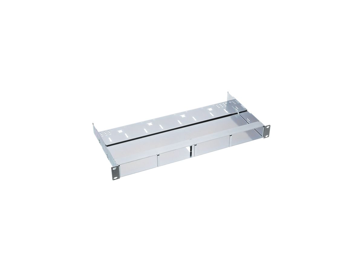 Rangierfeld 19" HD 1HE für 48×RJ45, 43.2×482.6×225mm grau