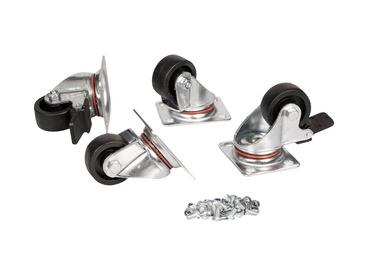 Transportrolle ROLINE 60×75×40mm Zink 4Stk