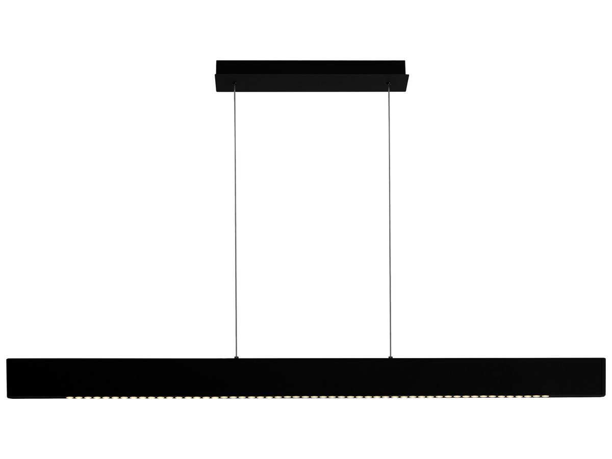 LED-Pendelleuchte DOTLUX FINO 40W 1440lm 3000/4000/5700K 1200mm schwarz