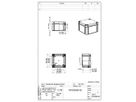 Apparategehäuse RW CUBO O 200×200×130mm OPCP grau