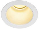 EB-LED-Deckenleuchte SLV HORN MAGNA DL 7.7W 470lm 3000K 25° EB-Ø68mm weiss