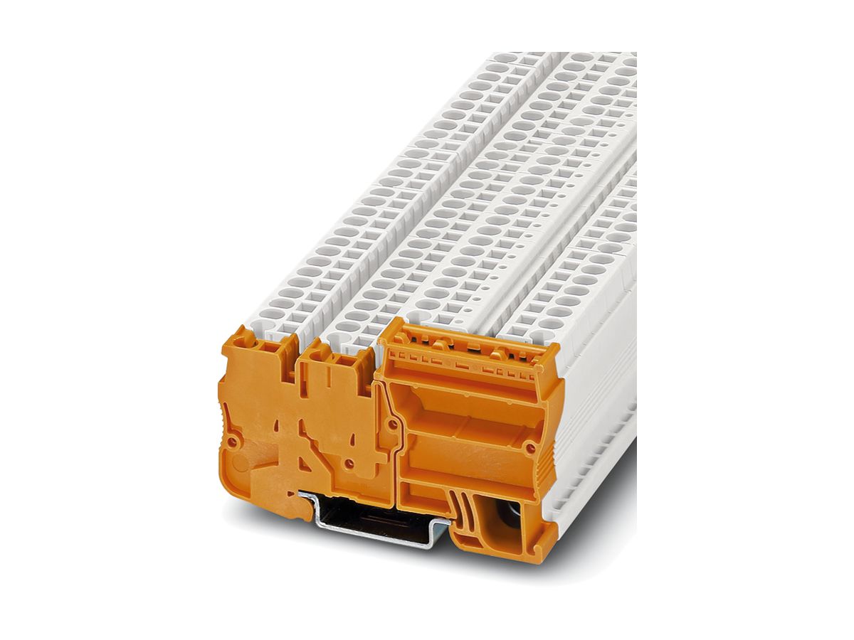 Einspeiseklemme Phoenix Contact 0.08…4mm² Zugfederanschluss orange