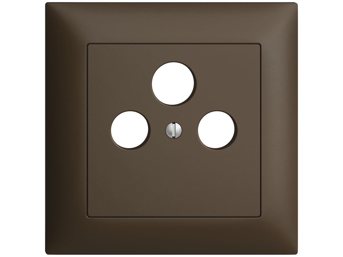 UP-Frontset EDIZIOdue coffee 88×88mm