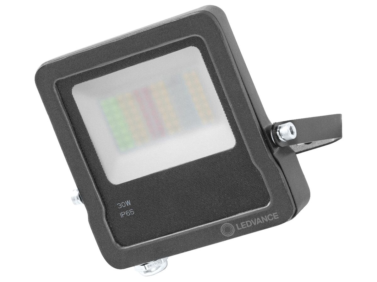 LED-Strahler LEDVANCE SMART+MATTER 30W 2400lm 3000K IP65 VWB sym.211×175 grau