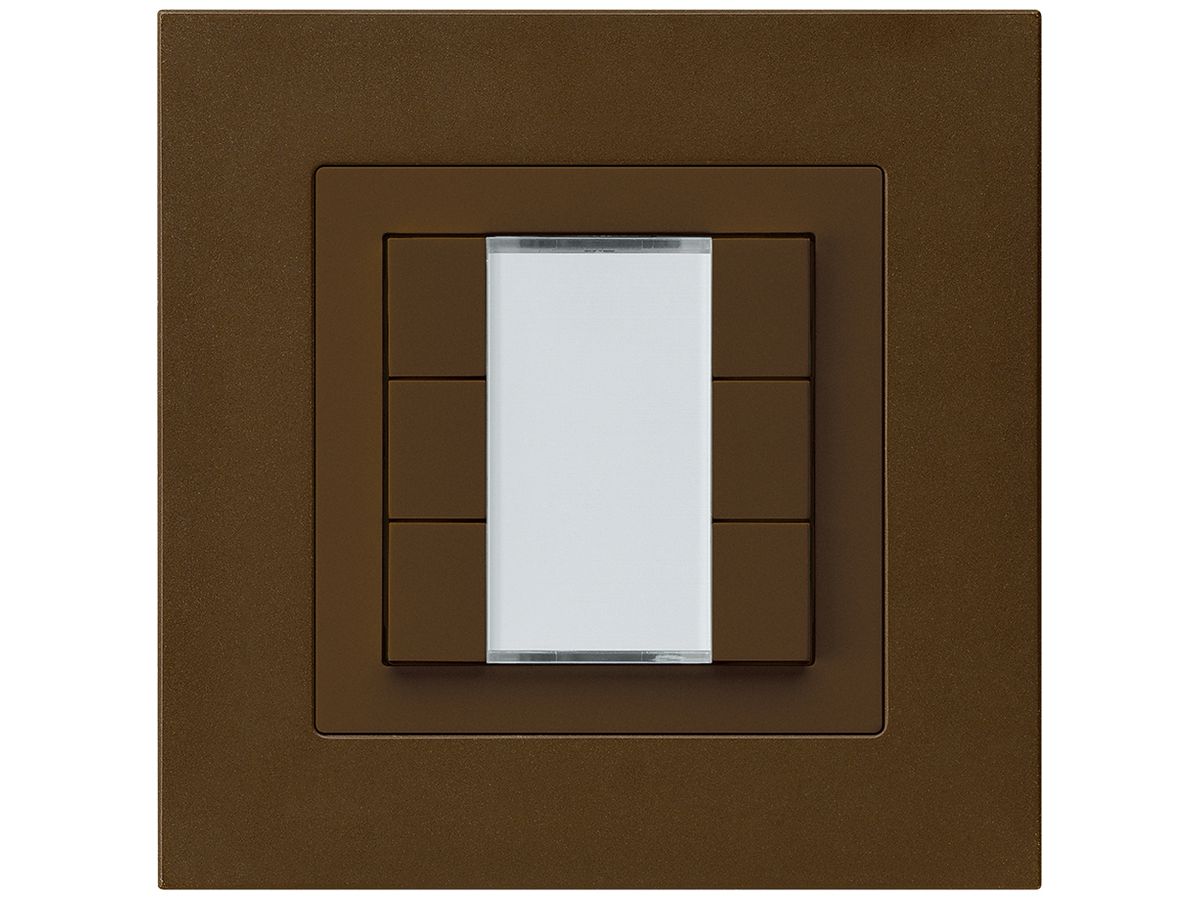 UP-Taster kallysto.pro KNX 6×s/e-link braun
