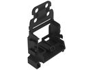 Befestigungsadapter WAGO 221 mit Zugentlastung 10L×4mm² TH35 schwarz