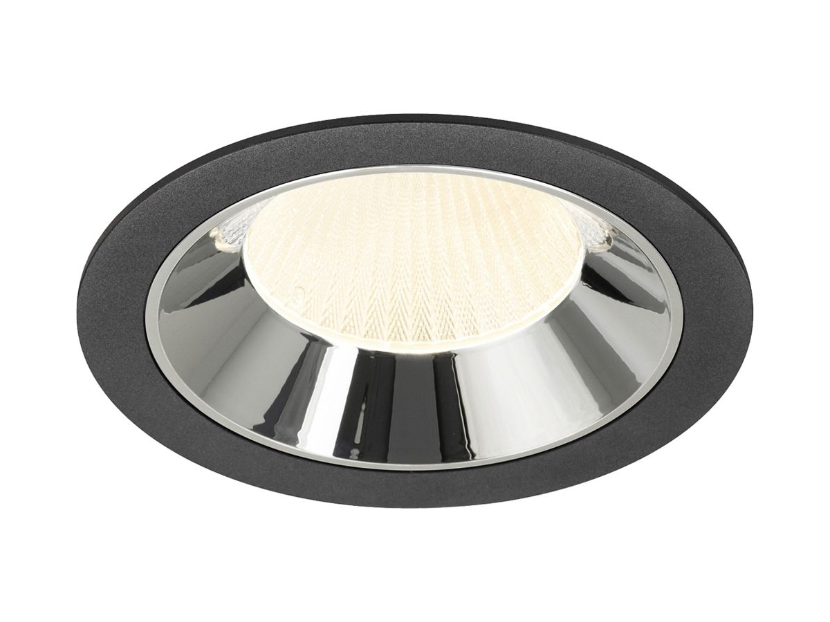 LED-Downlight SLV NUMINOS XL 24W 3800lm 4000K NB DALI Ø145 sz/cr