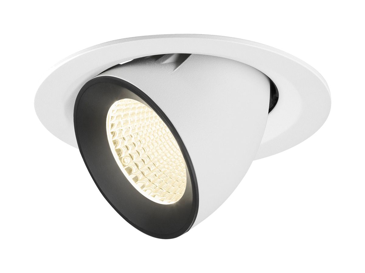 LED-Downlight SLV NUMINOS GIMBLE M 12W 1900lm 4000K MB DALI Ø120 ws/sz