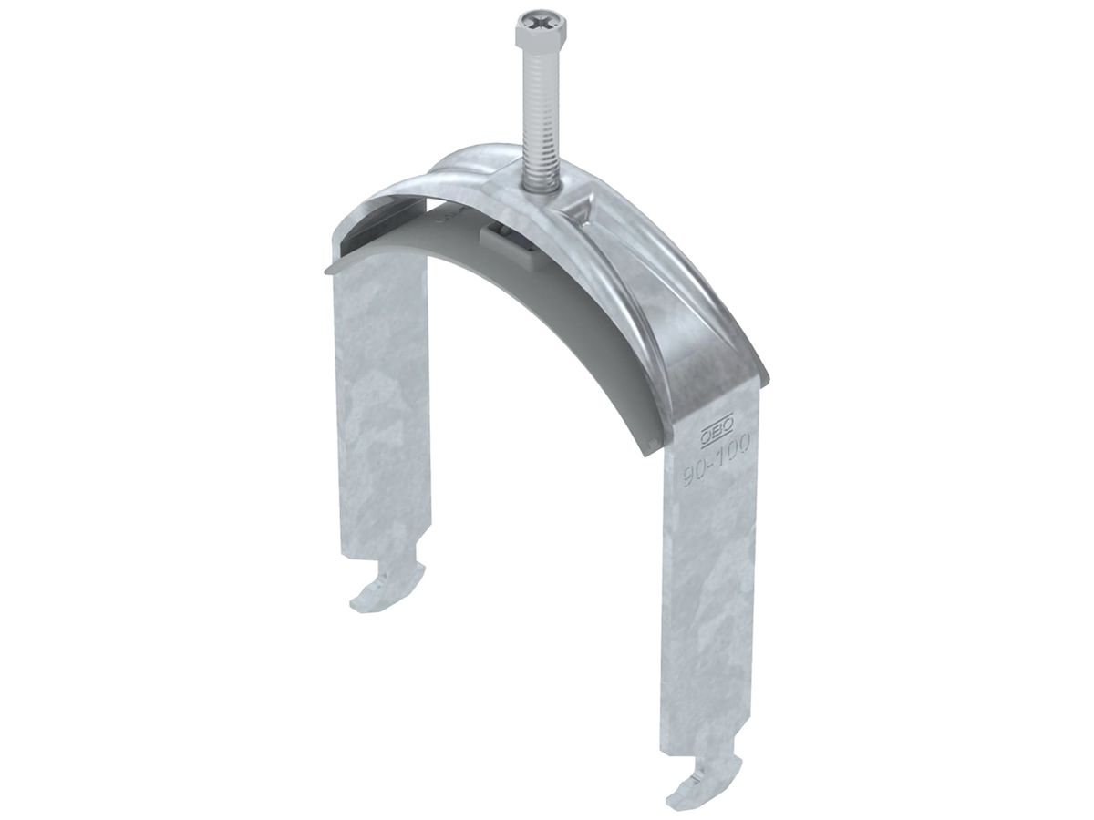 Schnellverleger BET 2056 H-Fuss Kunststoff 90…100mm 1×Kabel Stahl tfZn