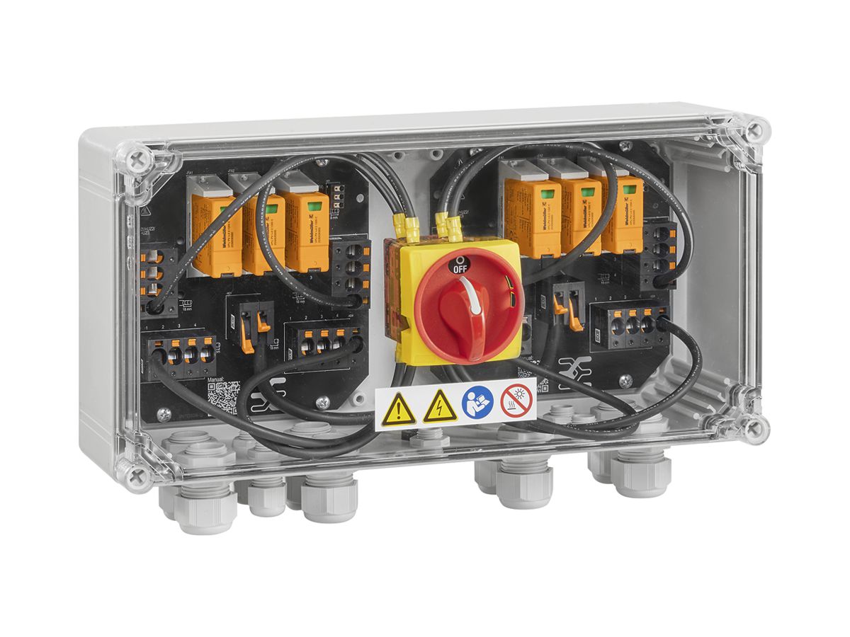 Generatoranschlusskasten WM GAK PVN DC 3I 3O 2MPP SPD1R WM4 1.1kV