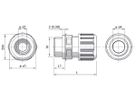 Kabelverschraubung 8161 Exe, M20 4…13mm