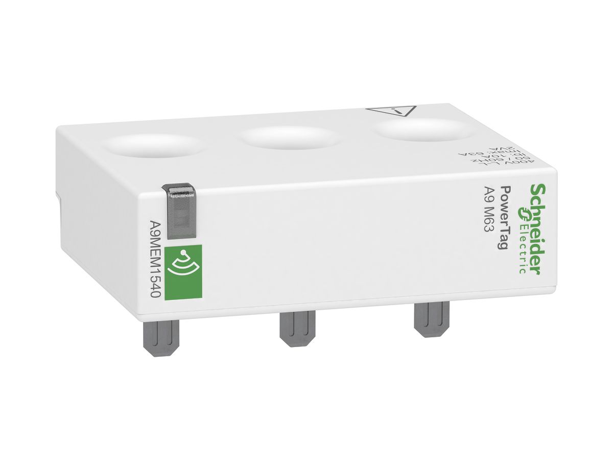 Energiesensor Schneider Electric PowerTag M drahtlos 3P oben/unten max.63A