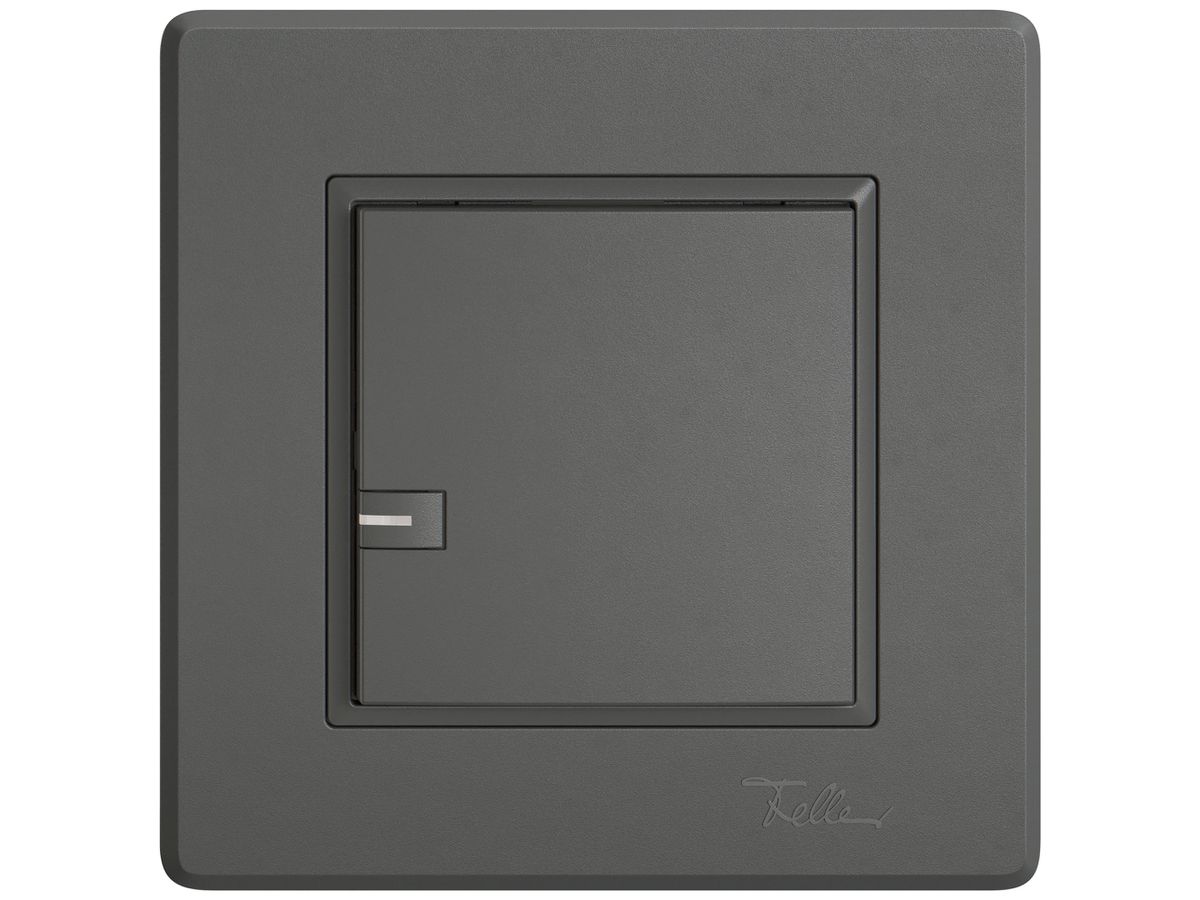 UP-KNX-Taster RGB EDIZIO.liv SNAPFIX® Temperaturfüh.RGB-LED 1×T 1-Tbed.dgu