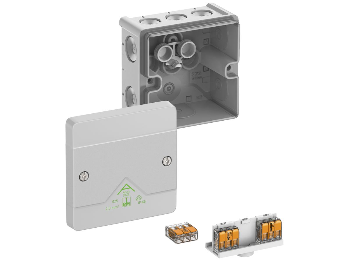 AP-Abzweigdose Spelsberg Abox SLK-2,5² 87×87×52mm IP66 gu