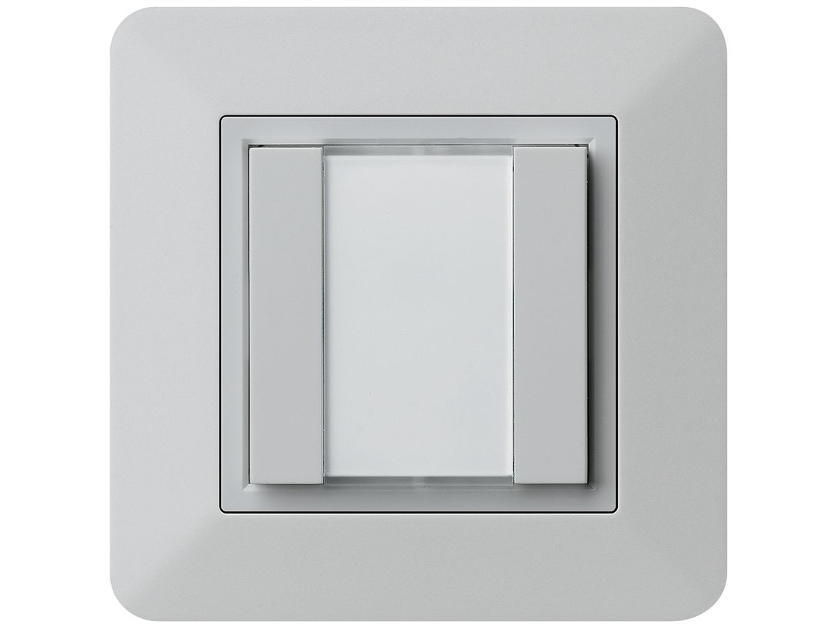 AP-Multifunktionstaster kallysto.trend KNX RF 2-fach hellgrau