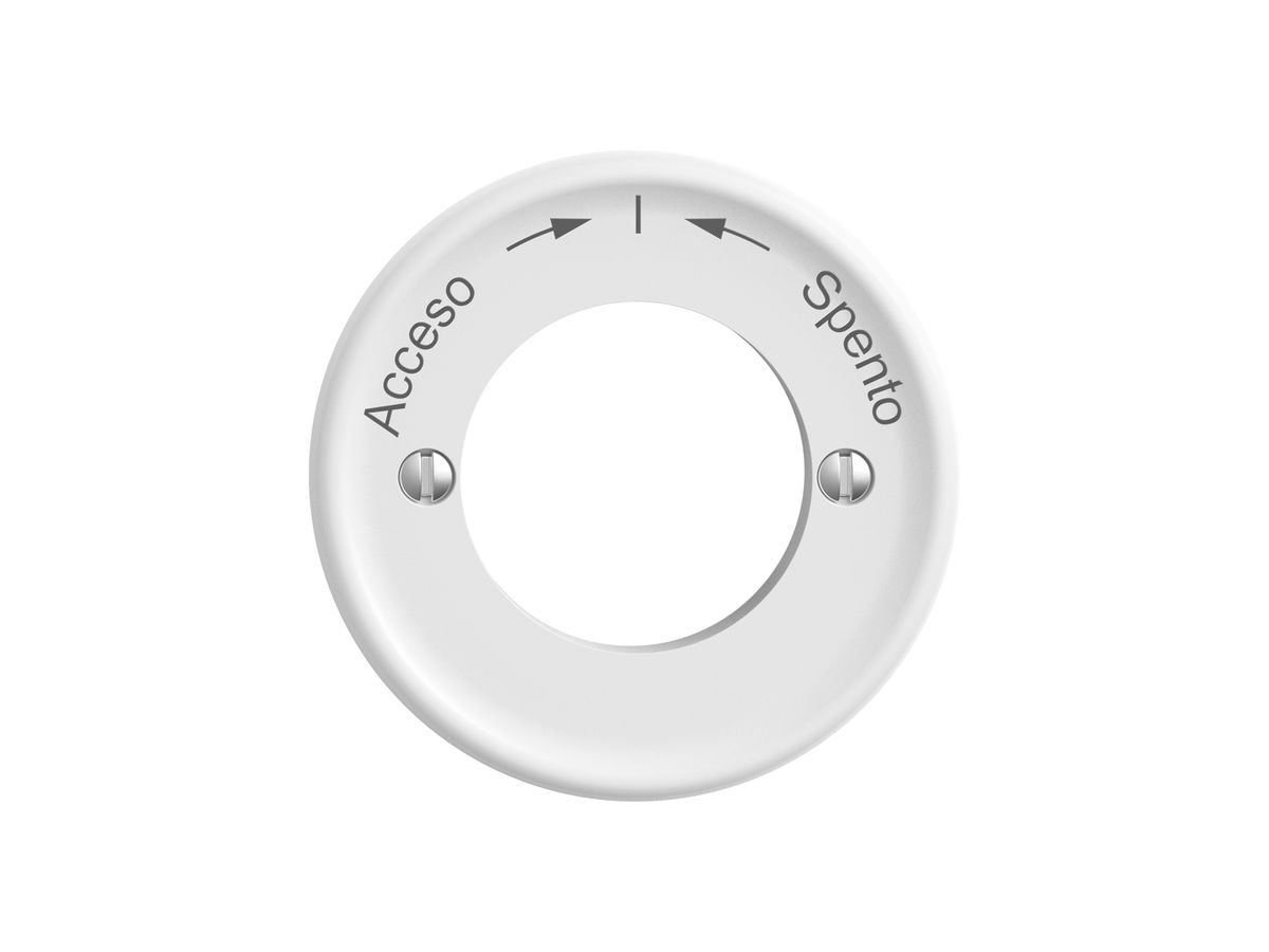 Montageset STANDARDdue SNAPFIX® f.Drehsch.m.Schloss Acceso → ← Spento ws