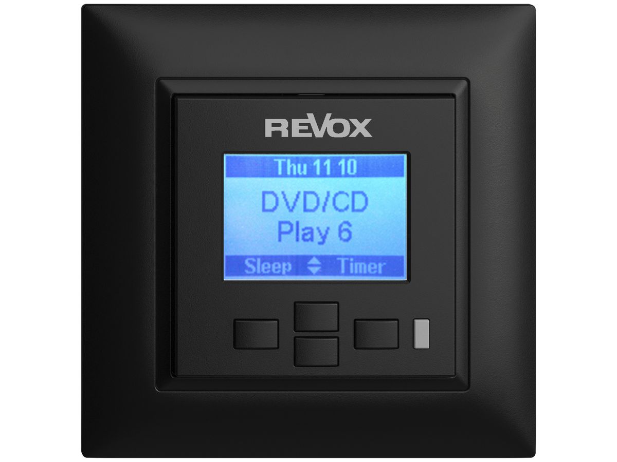 UP-Wanddisplay Revox EDIZIOdue schwarz