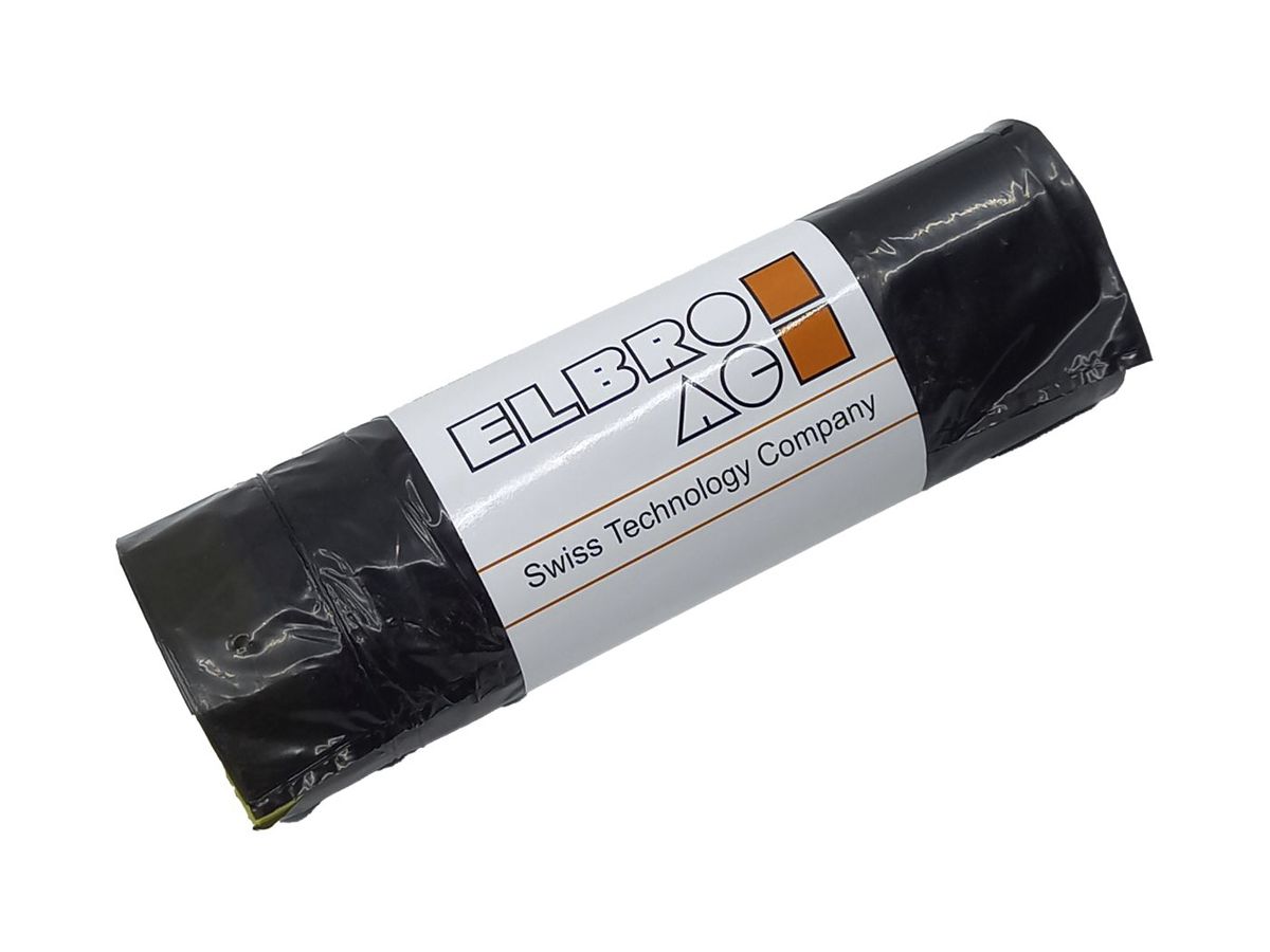 Abfallsack ELBRO 60 Liter 800×600mm 40μm LDPE Rolle à 10 Stück schwarz