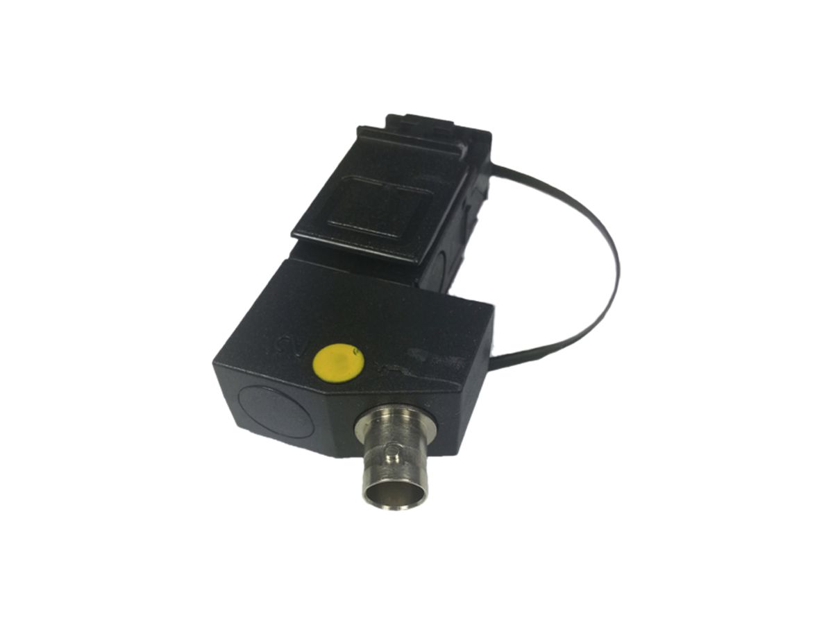 Koaxial-Balun-Stecker 1×BNC gelb