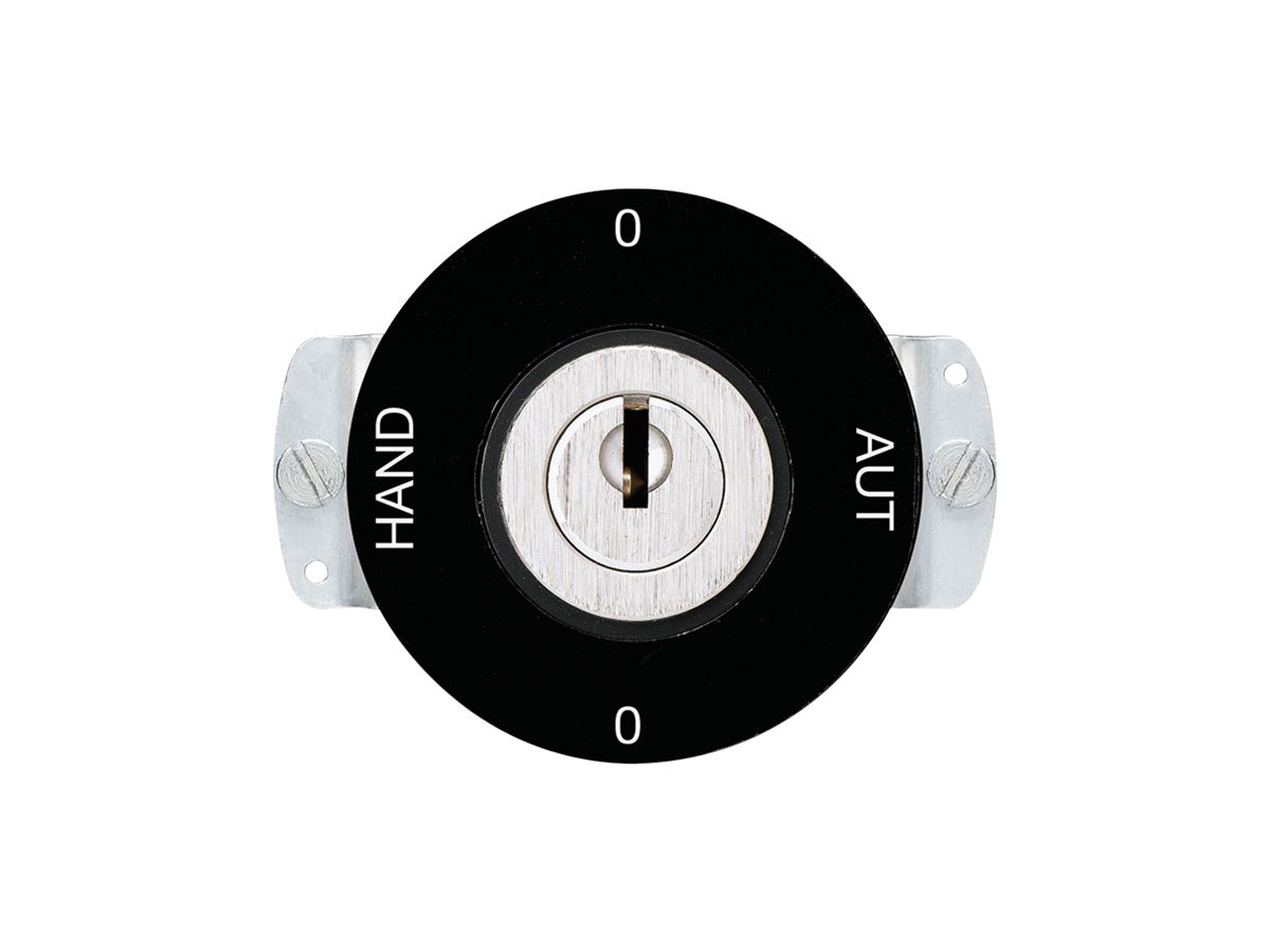 Einsatz zu Schlüsselschalter basico 0-Aut-0-Hand 2/1L m.Zylinder KABA 8 schwarz