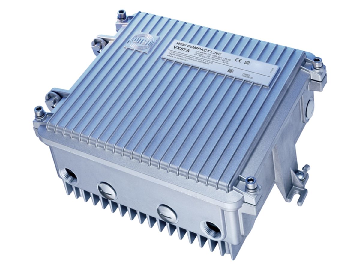 Verteilnetz-Verstärker 2×38dB Compact Line, ferngespeist 1 GHz