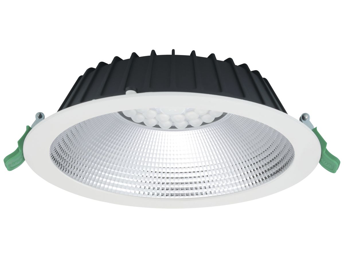LED-Downlight Sylvania INSAVER 40W 5200lm 4000K IP54 WB DALI Ø225mm weiss