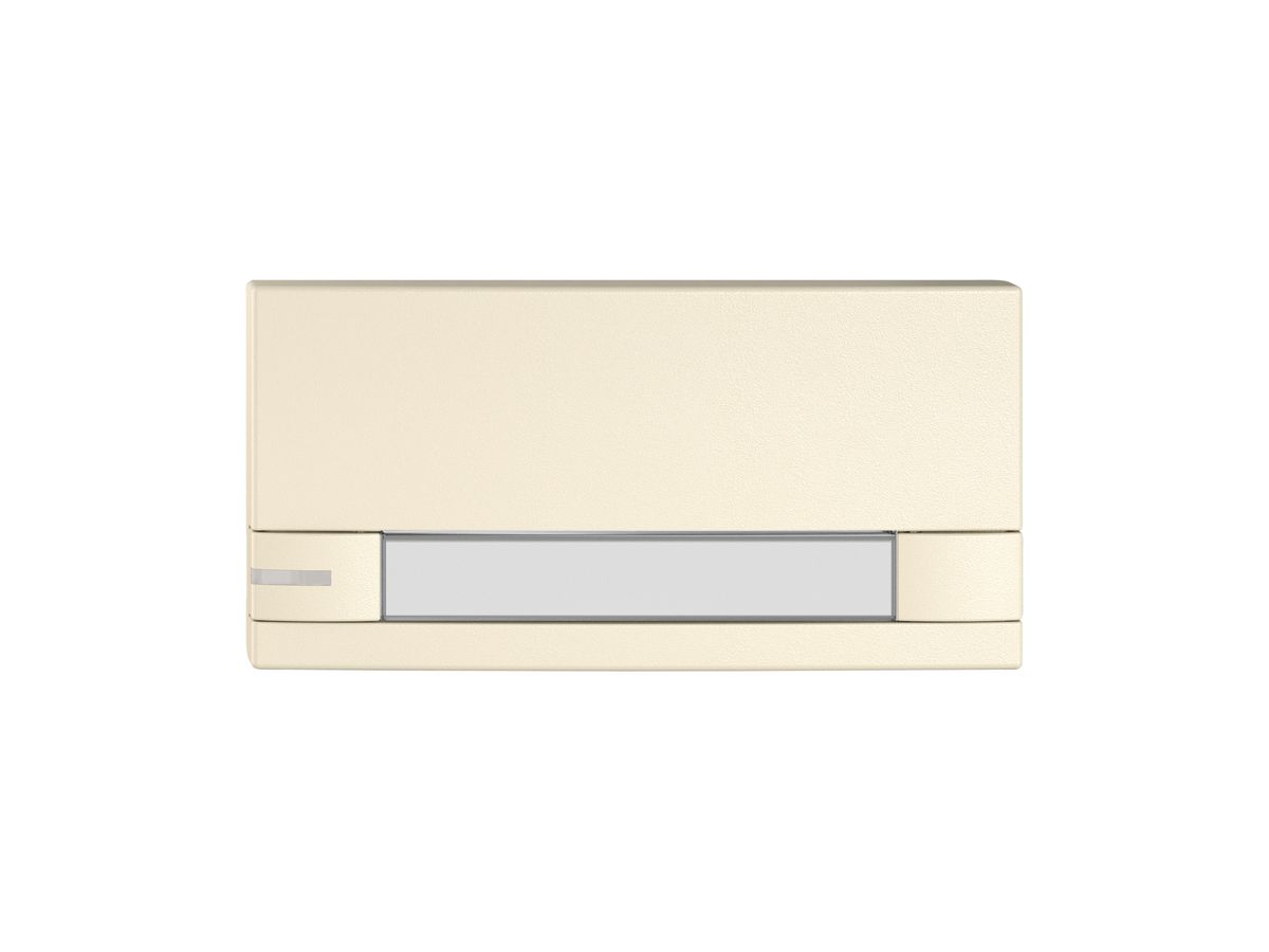 Taste 1/2 EDIZIO.liv KNX&UNI m.SNAPFIX® m.LED m.Papiereinlage 2-Tastenb.cr