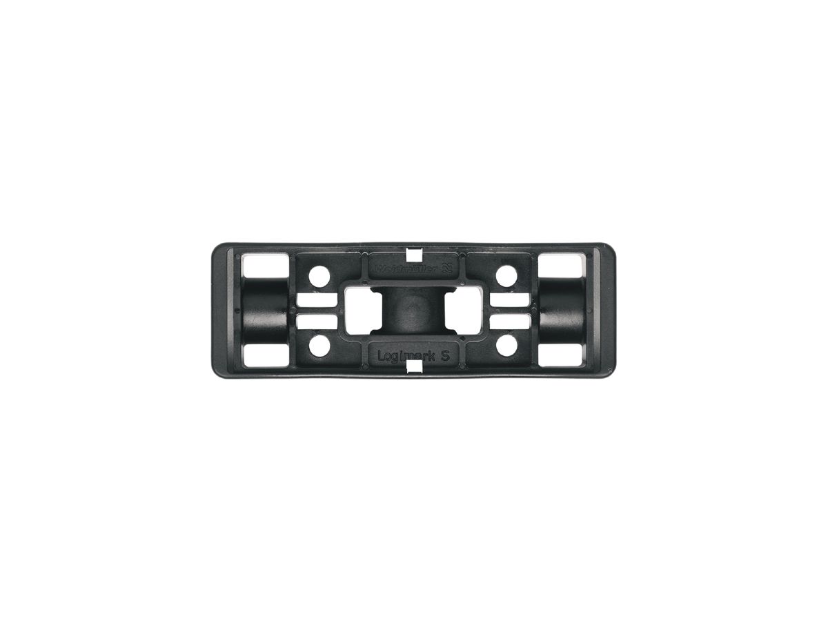 Halter Weidmüller MultiCard ClipCard für Gerätemarkierungen 90×31mm PA66 schwarz