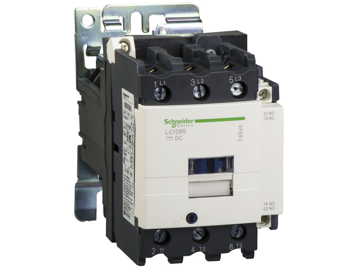 Schütz Schneider Electric LC1 65A 24V 1 Schliesser+1 Öffner