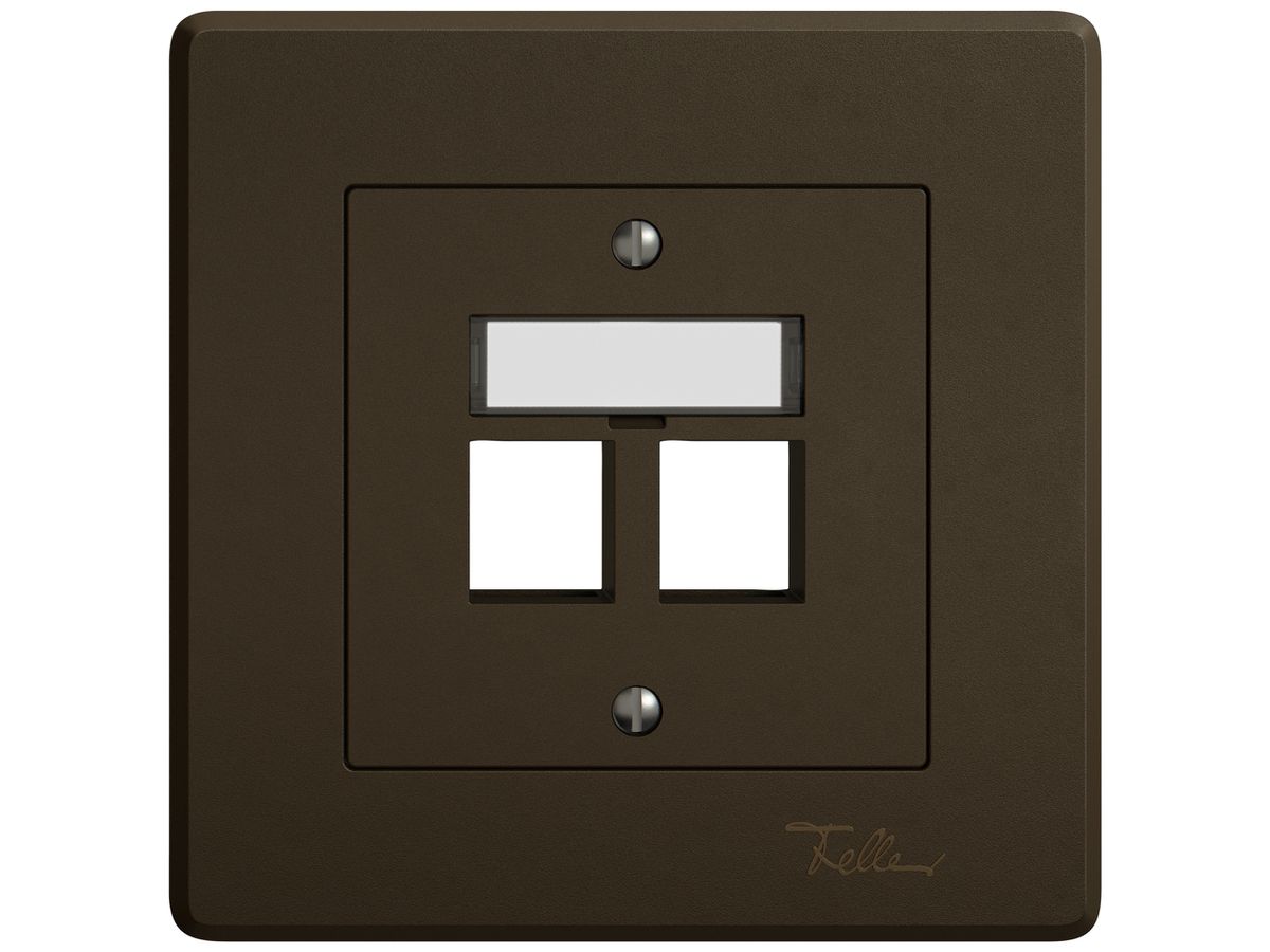 UP-Montageset EDIZIO.liv Keystone SNAPFIX® gerade 2× br