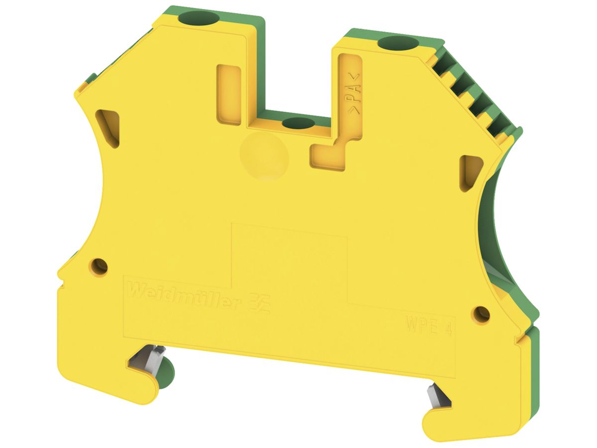 Schutzleiter-Reihenklemme 0.5…6mm² TH35/G32 grün/gelb