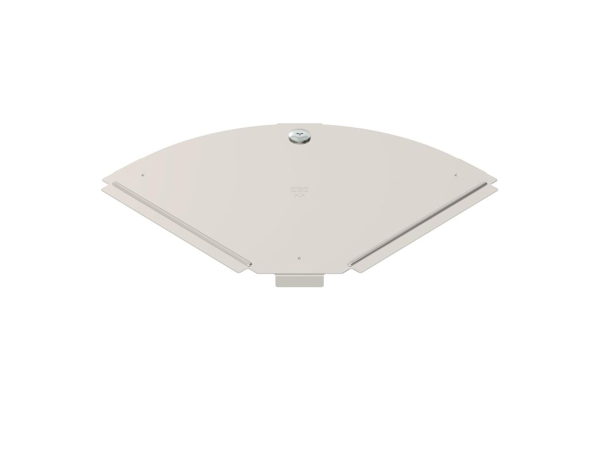 Deckel BET RBD 90° 200mm Edelstahl A4 blank