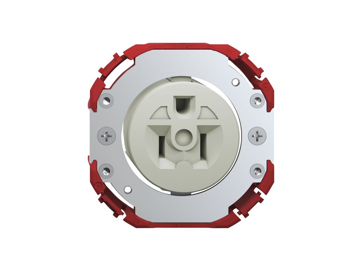 Steckdose NEMA SNAPFIX® 1×US/CA (NEMA 5-15) (Typ B) 20A 250V IP20 alu