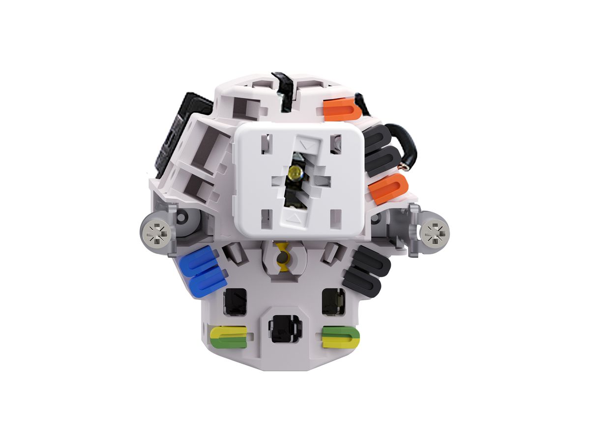 Einsatz Leuchtkombination FH KS 3/1L+T23 16A mit LED gelb