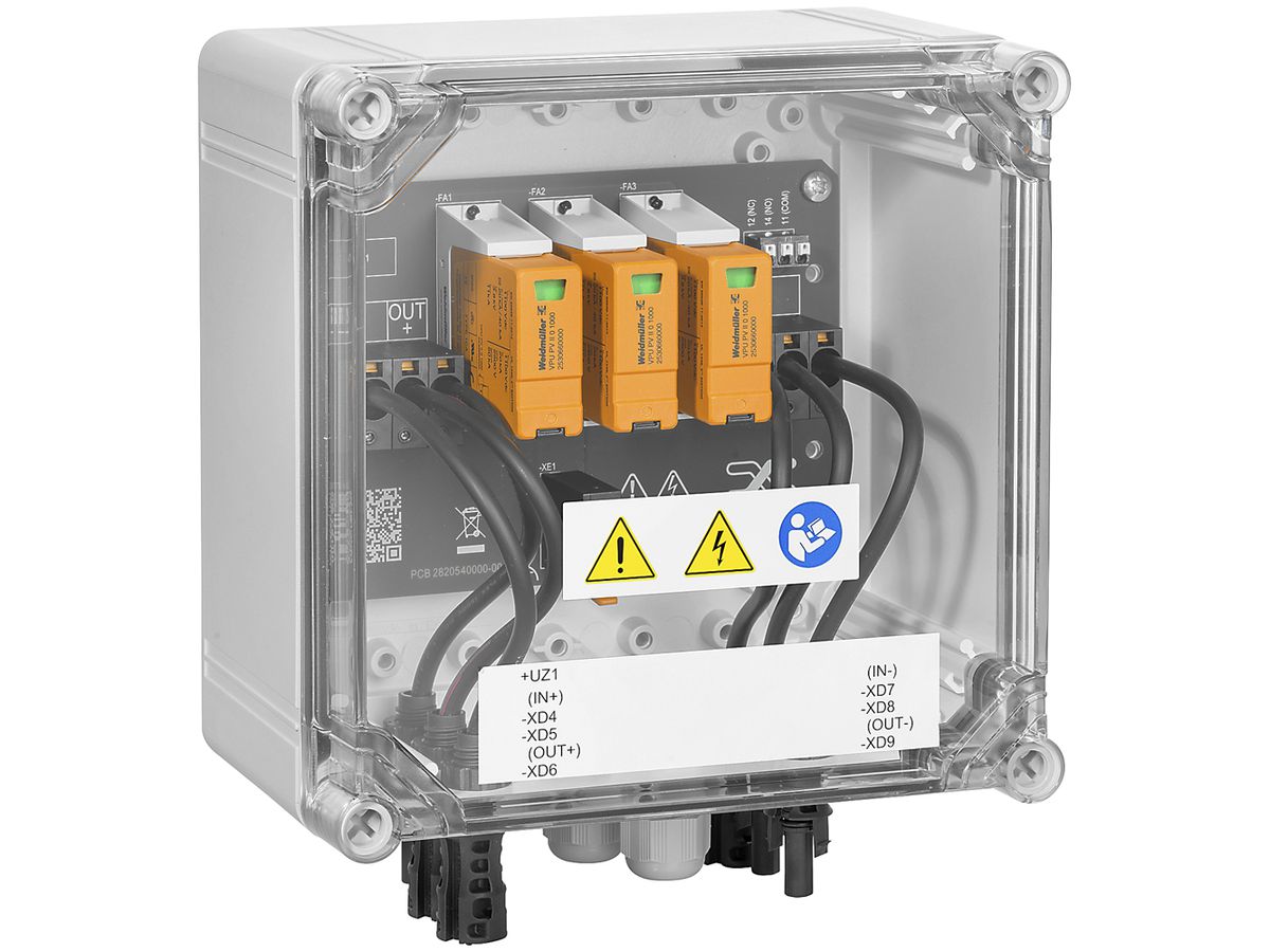 Generatoranschlusskasten WM GAK PVN1M1I2SXFXV1O2TXPX11