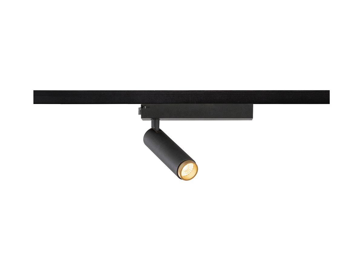 LED-Spot SLV GRIP S 1×11W 350lm 920…930 29° DIM AD1PH Ø30×101mm schwarz