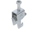 Schnellverleger BET 2056 U-Fuss Kunststoff 8…12mm 1×Kabel Stahl tfZn