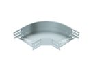 Bogen BET RB 90° 60×200mm Stahl bandverzinkt