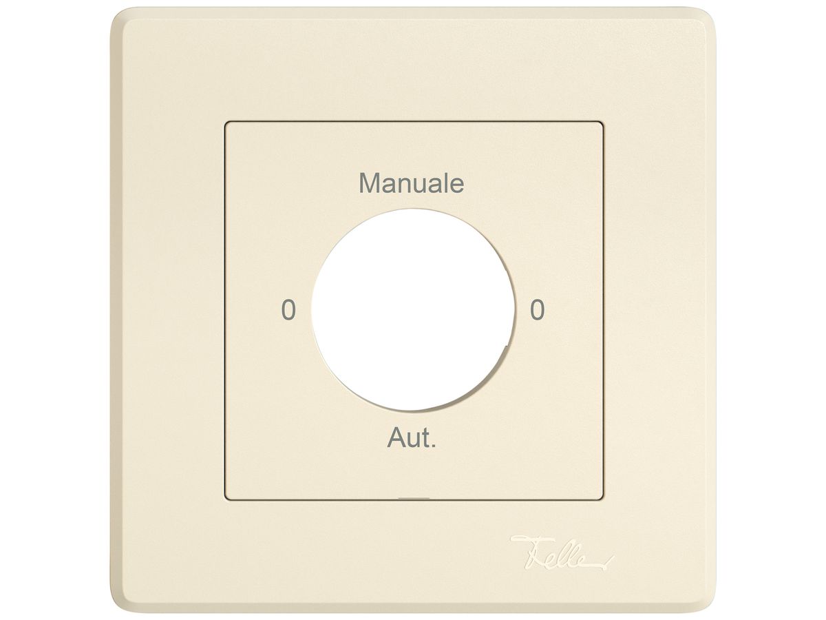 UP-Montageset EDIZIO.liv SNAPFIX® f.Drehschalter m.Schloss 0-Man-0-Auto (I) cr
