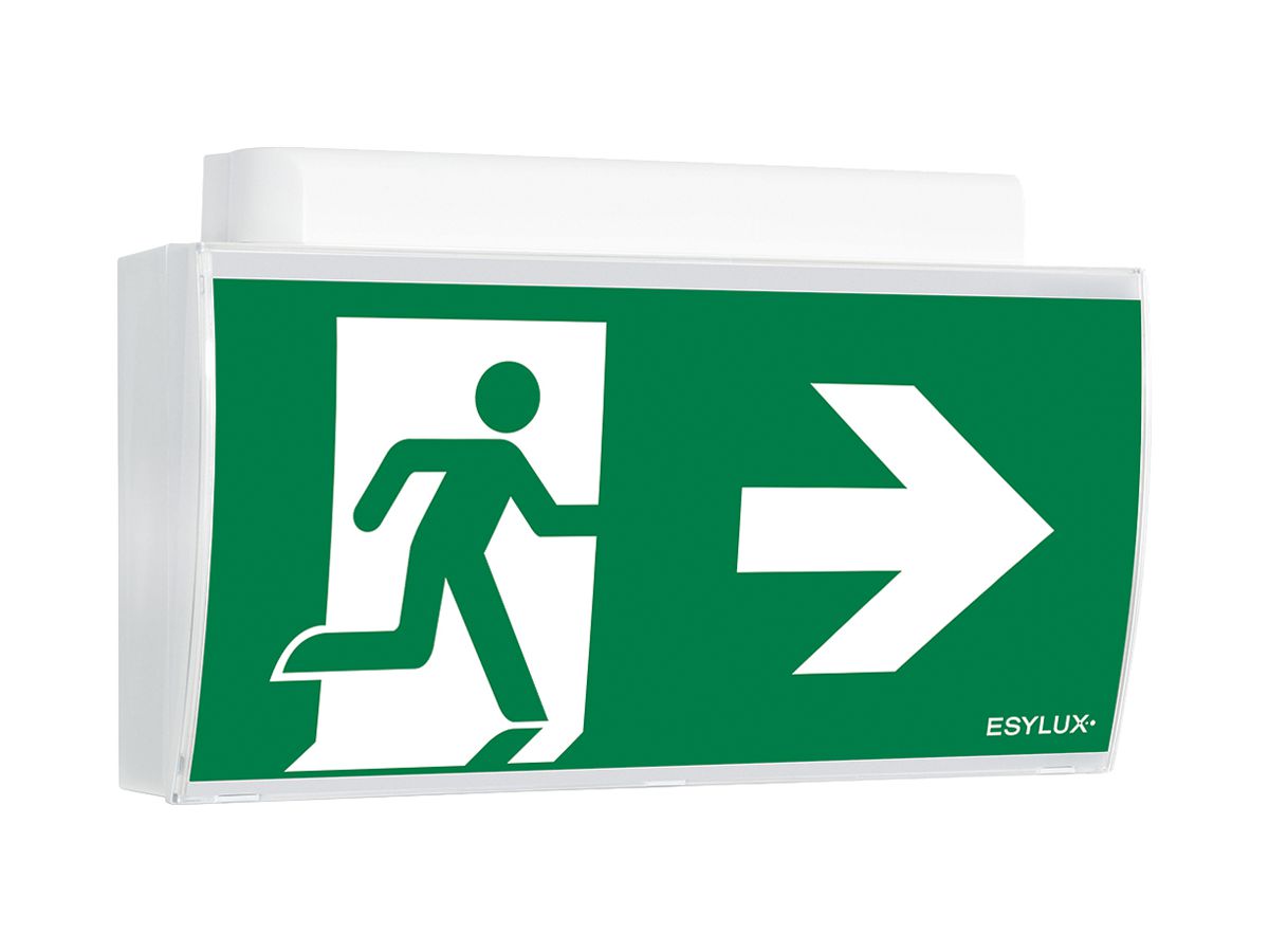 Notleuchte ESYLUX SLE LEDi SC/C Wandmontage