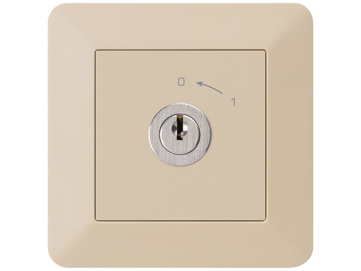 UP-SchwenkTaster 0<-1/2L kallysto.trend beige mit Schloss Kaba 8
