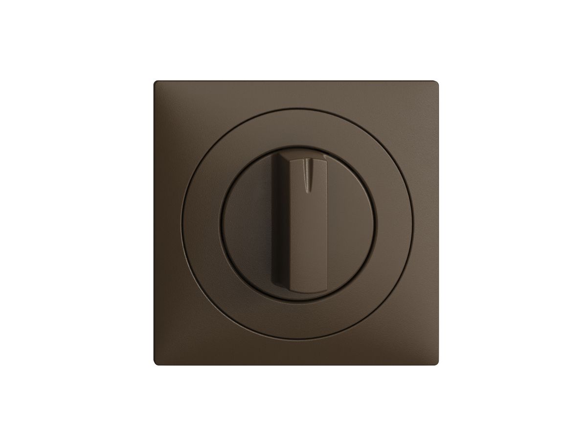 Frontset EDIZIOdue coffee 60×60mm für Drehschalter