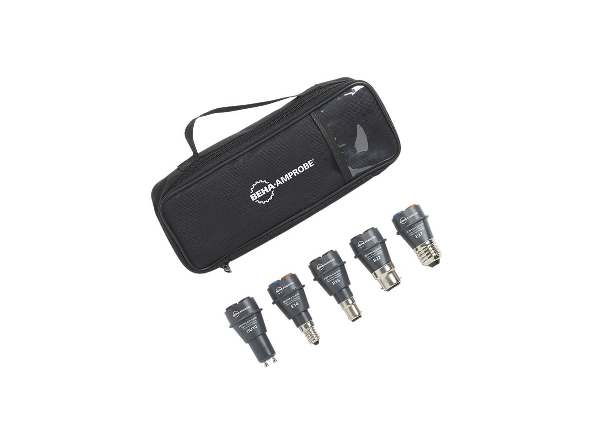 Lampenprüfadapter Kit Beha-Amprobe ADPTR-KIT1-EUR